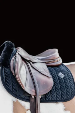 Discount Horsewear Velvet Skin Friendly Jumping Saddle Pad Pony Saddle Pads|All Purpose & Jumping Saddle Pads