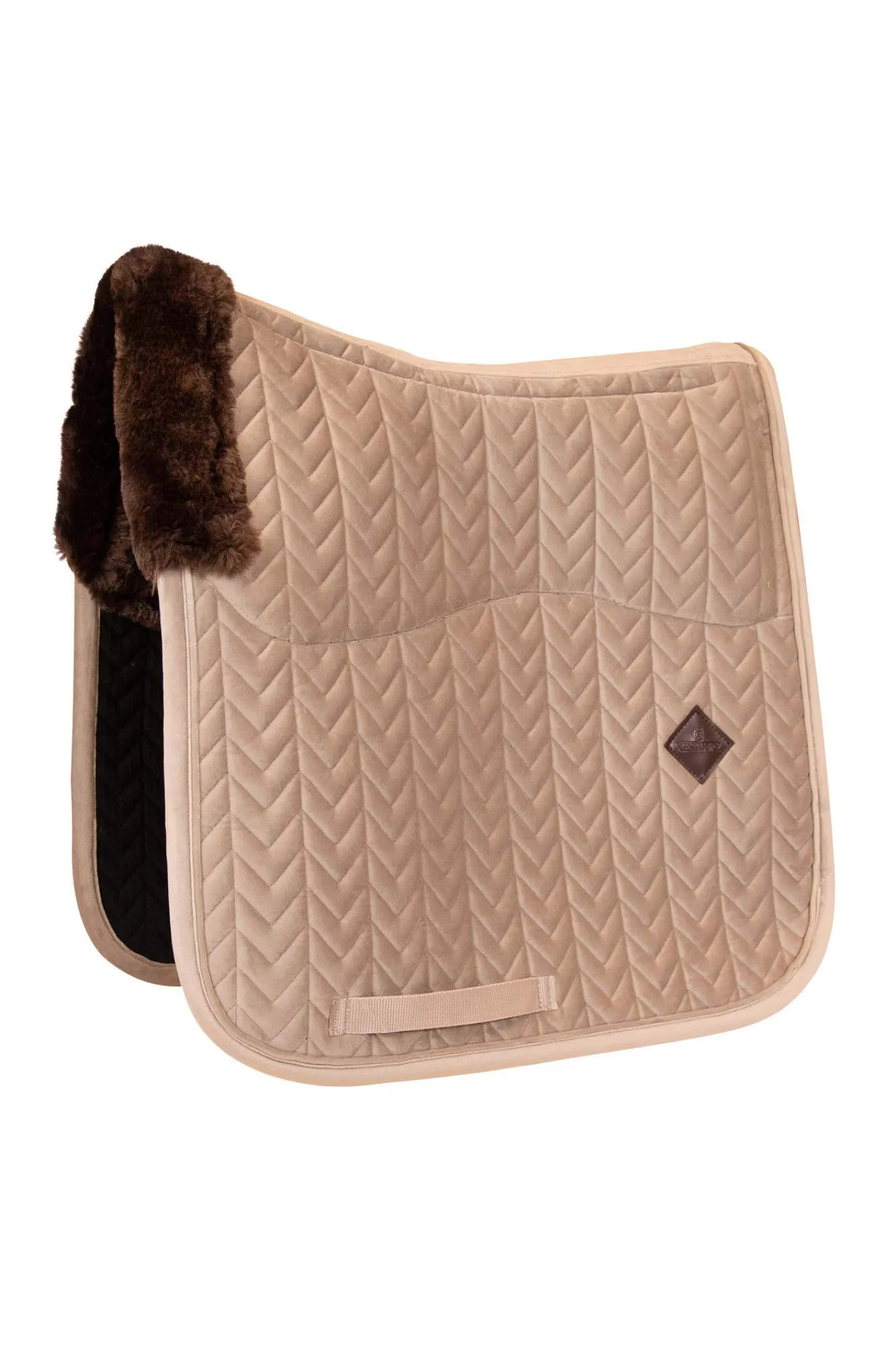 New Horsewear Velvet Skin Friendly Dressage Saddle pad Dressage Saddle Pads