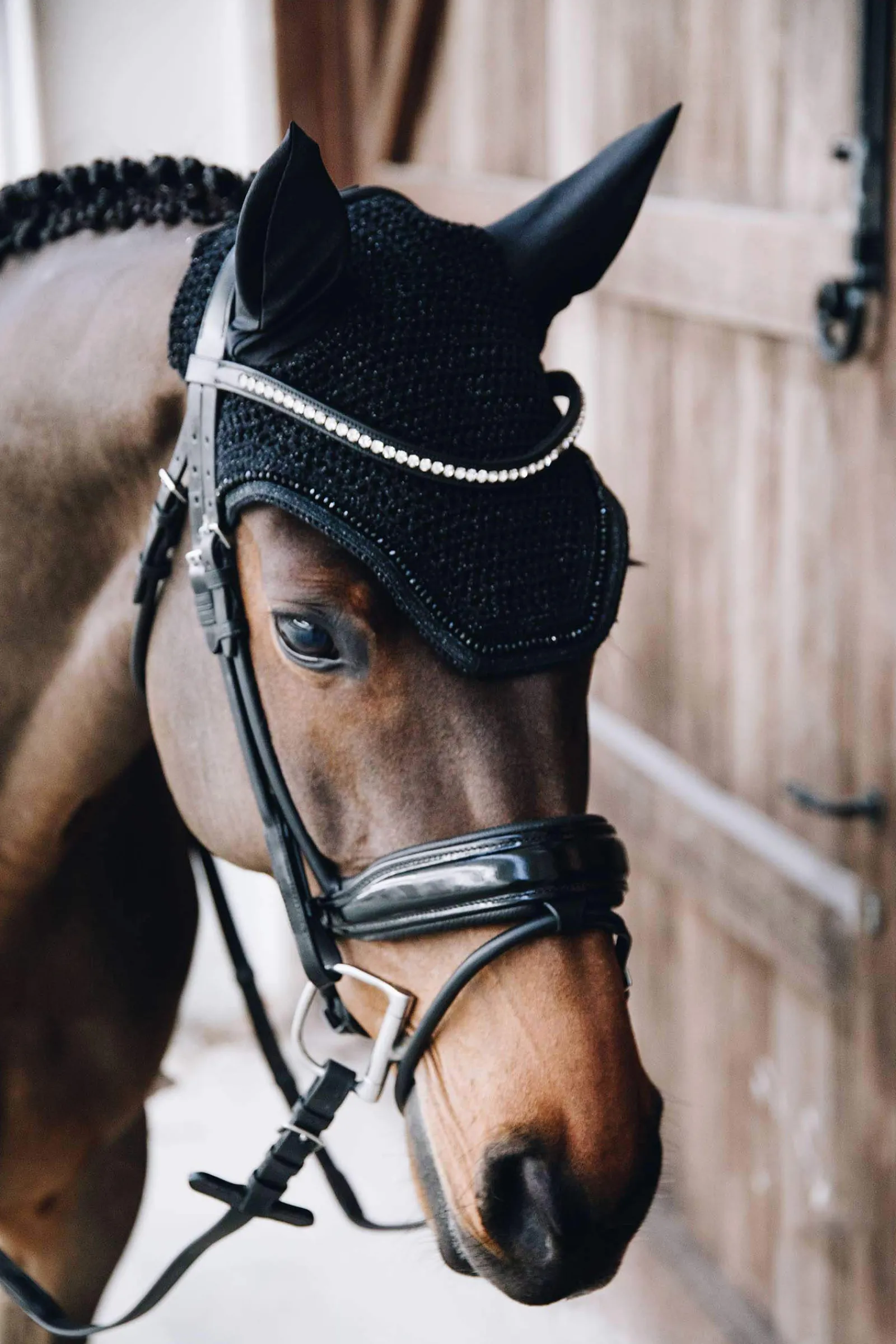 Hot Horsewear Wellington Glitter Fly Veil Ear Bonnets & Fly Veils|Ear Bonnets & Fly Veils