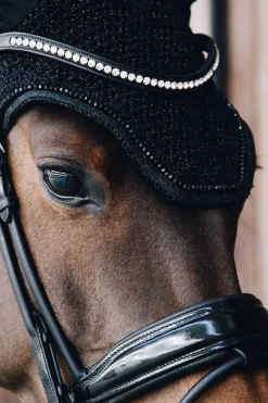 Hot Horsewear Wellington Glitter Fly Veil Ear Bonnets & Fly Veils|Ear Bonnets & Fly Veils