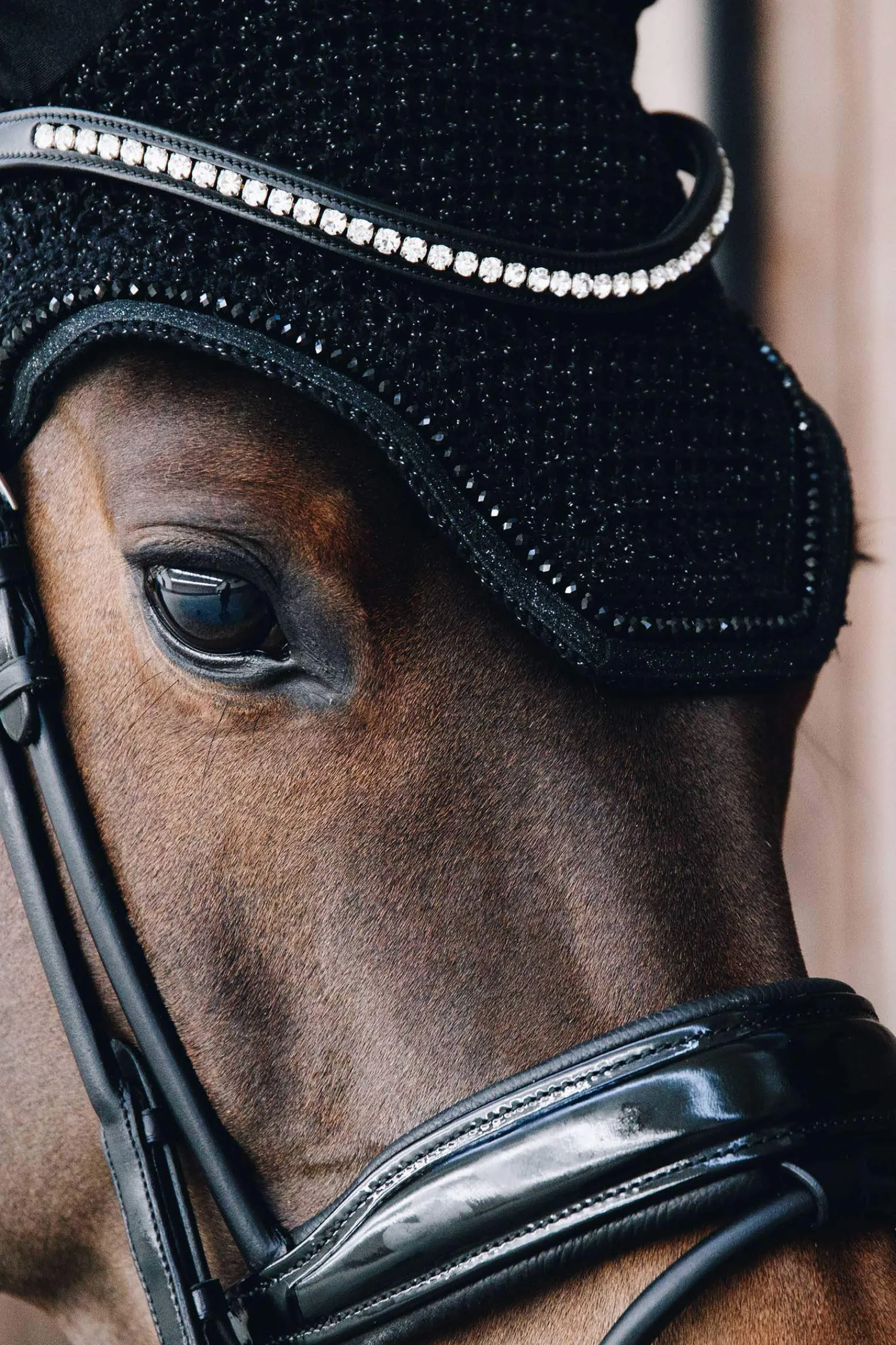 Hot Horsewear Wellington Glitter Fly Veil Ear Bonnets & Fly Veils|Ear Bonnets & Fly Veils