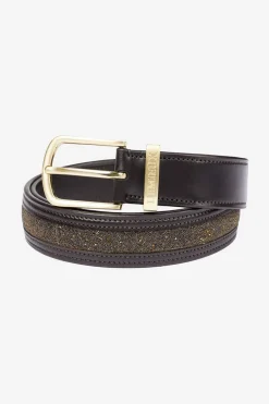 Outlet Crystal Insert Belt Belts