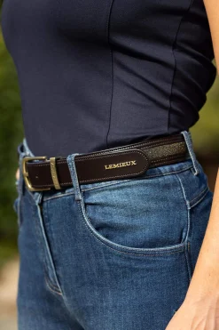 Outlet Crystal Insert Belt Belts