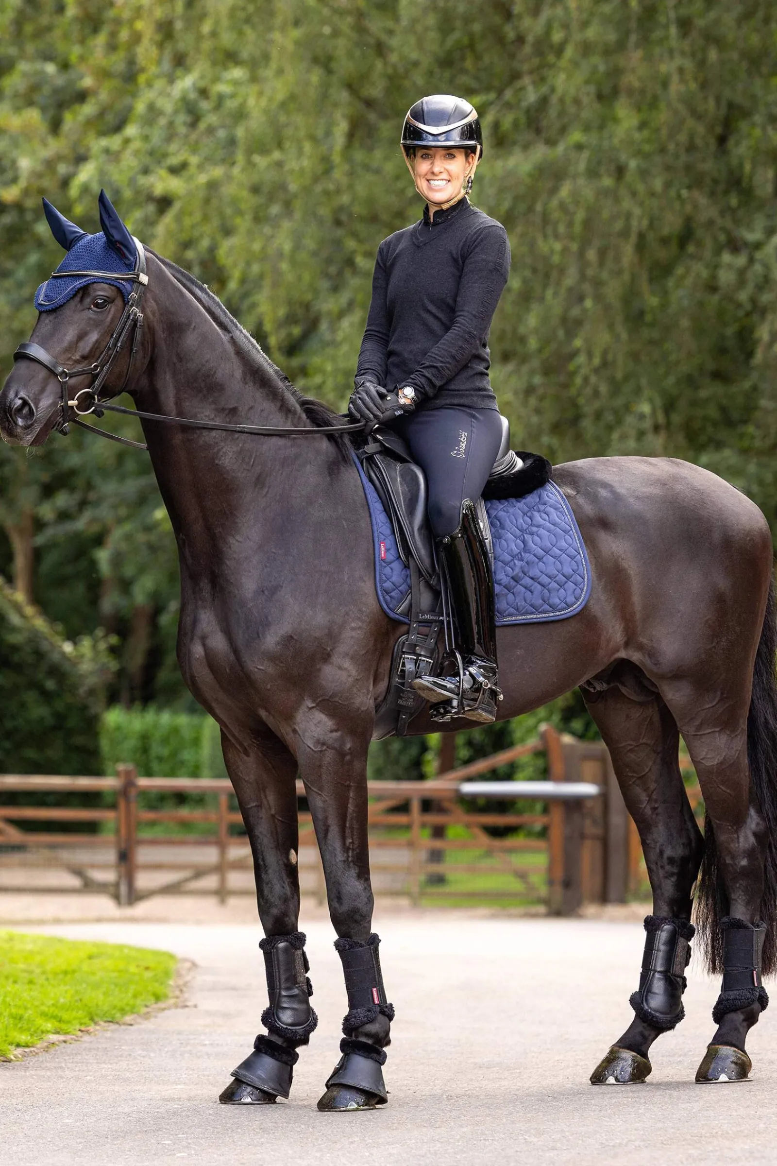 Sale Crystal Suede Dressage Pad Dressage Saddle Pads