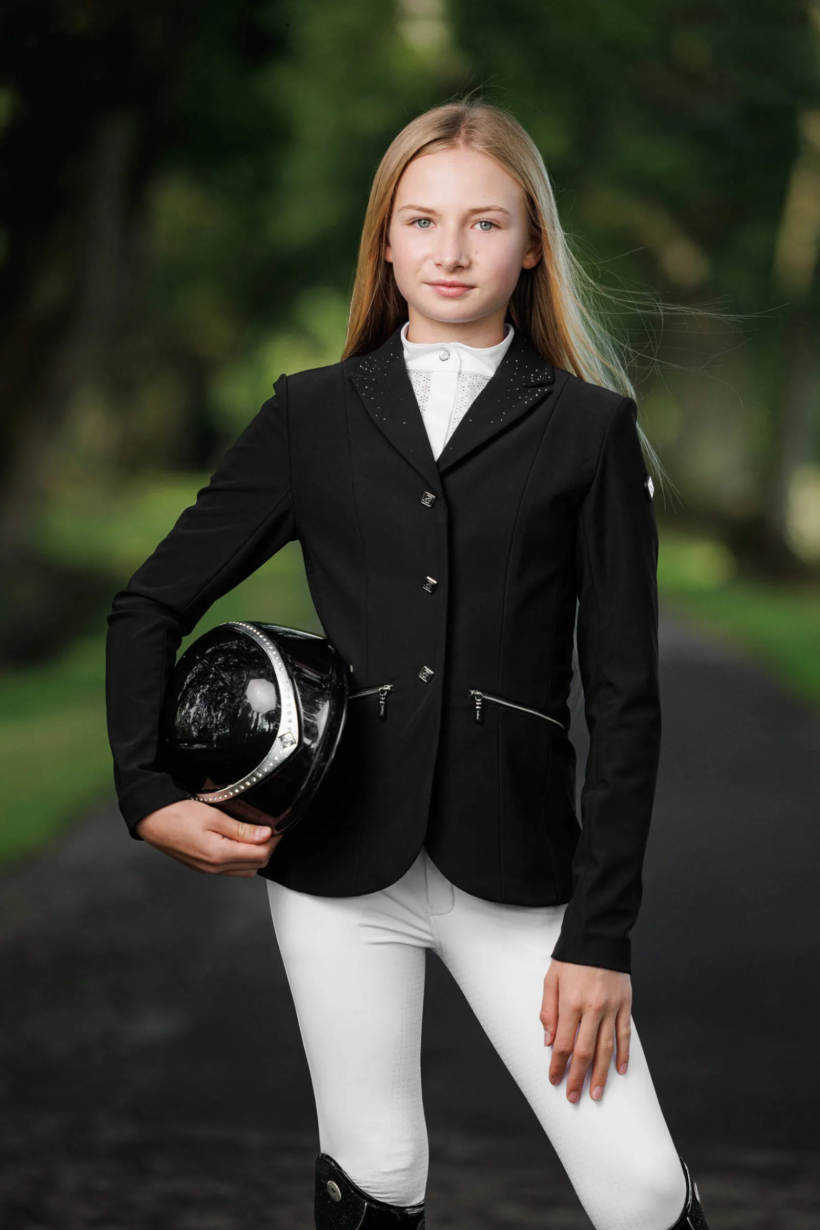 Online Junior Pro Kids Show Jacket Kids Show Clothing|Riding Jackets & Gilets