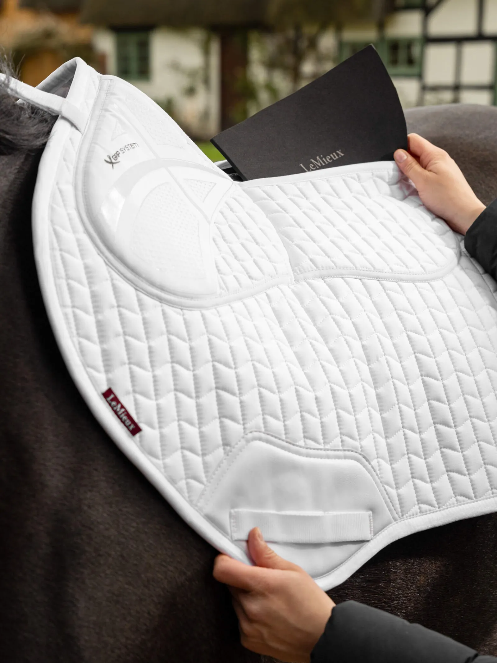 New Prosorb Plain 2 Pocket Close Contact Pad Pony Saddle Pads|All Purpose & Jumping Saddle Pads