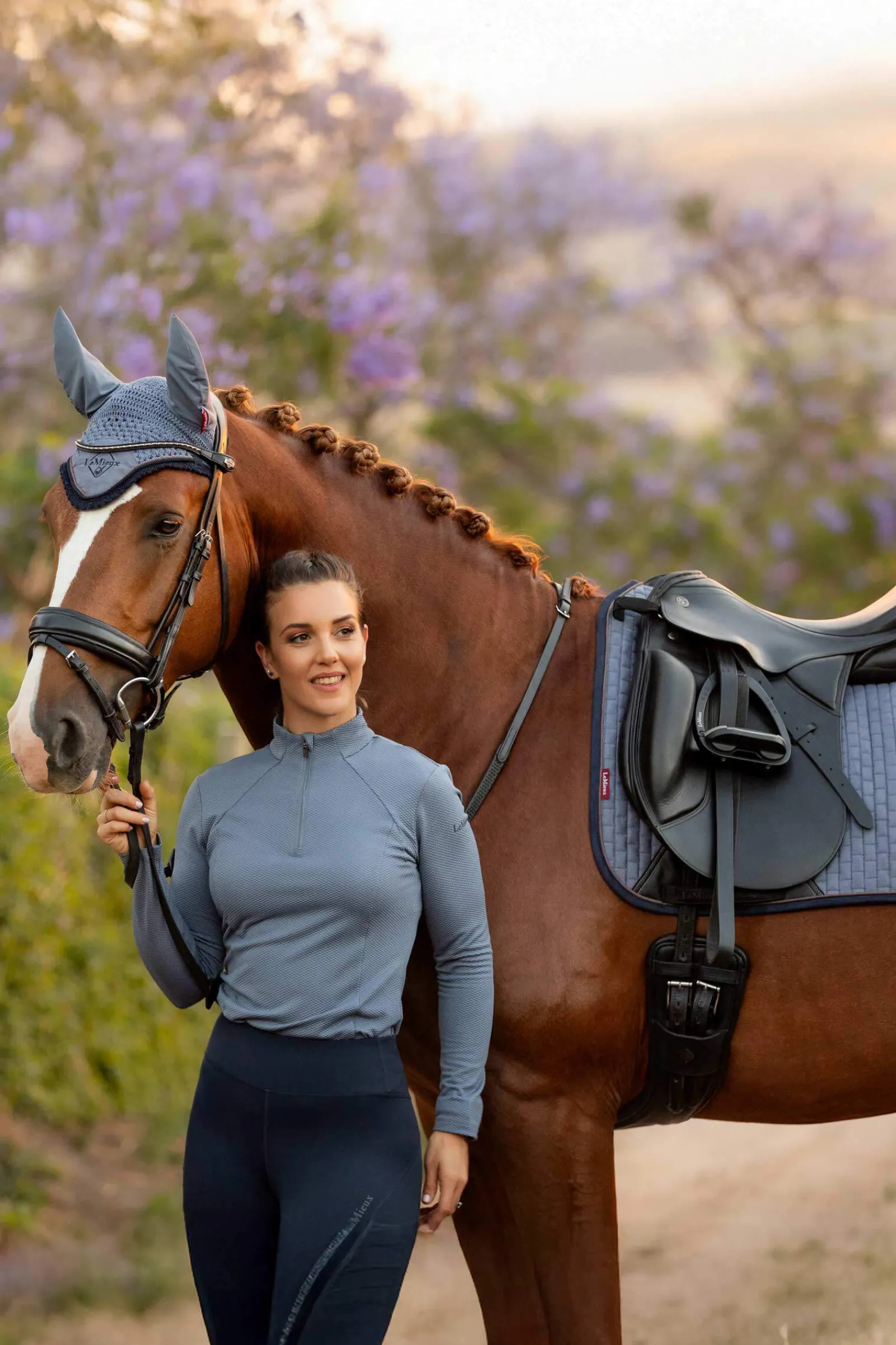Fashion Suede Square Dressage Saddle Pad Dressage Saddle Pads
