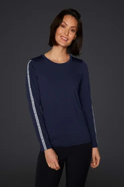 Clearance Mountain Horse Active Stripe Women´s Technical Longsleeved Shirt Women Tops & T-shirts