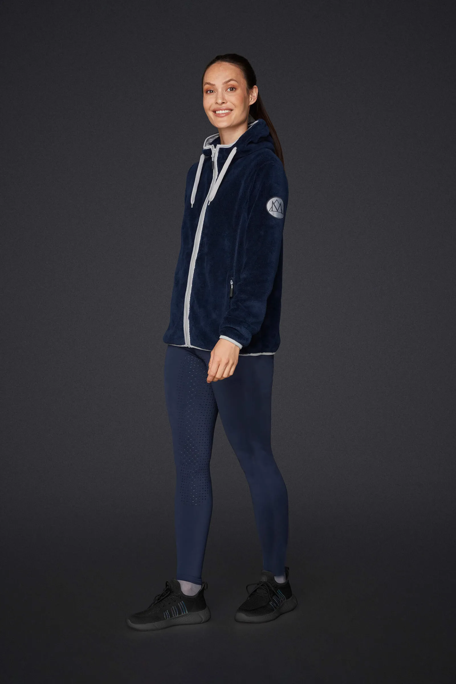 New Mountain Horse Fuzzy Hoodie Women Riding Jumpers & Fleeces