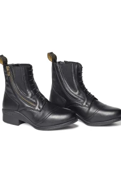 Outlet Mountain Horse Veganza Side Zip Paddock Boots Jodhpur Boots