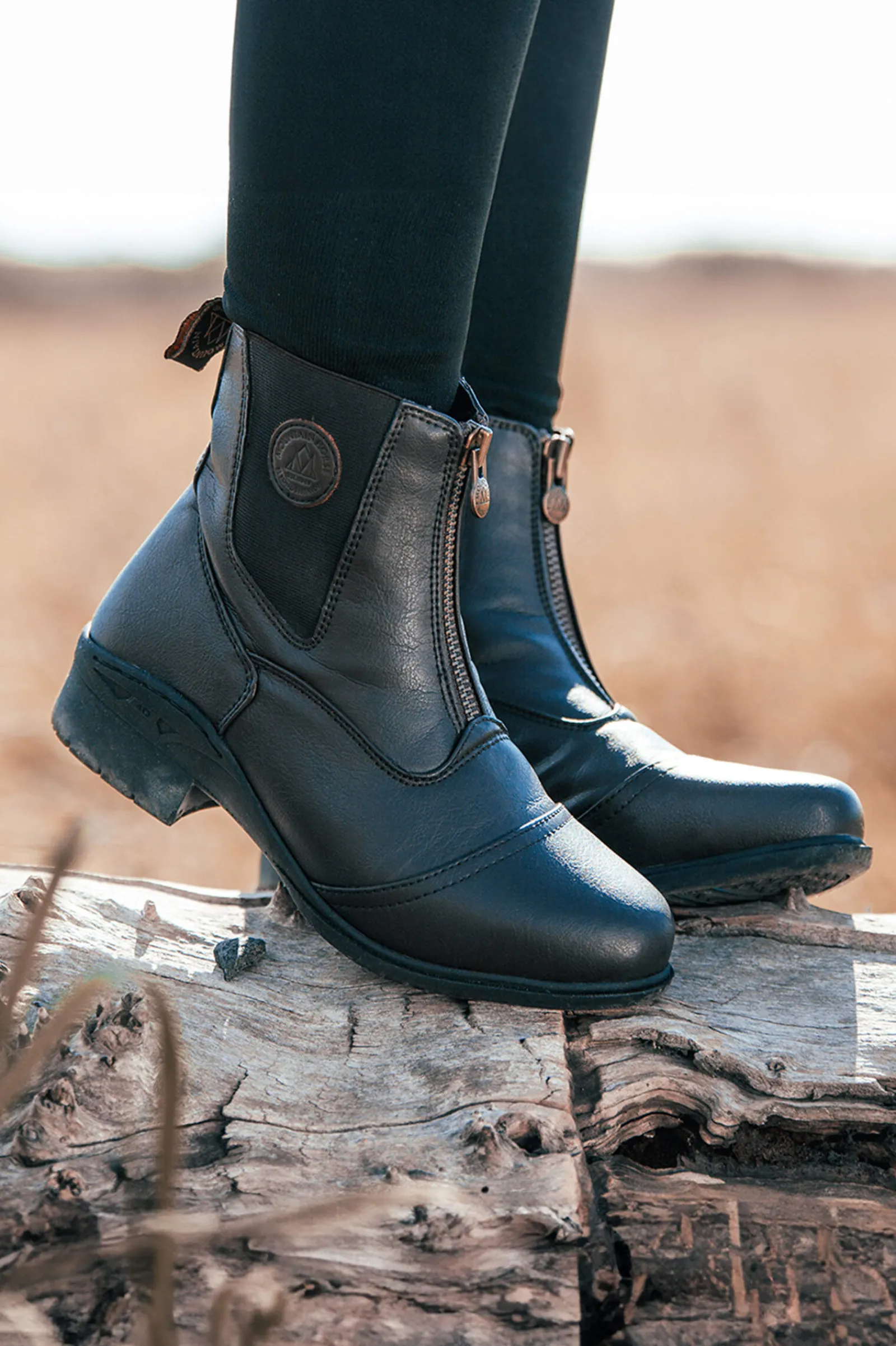 Outlet Mountain Horse Veganza Zip Paddock Boots Jodhpur Boots