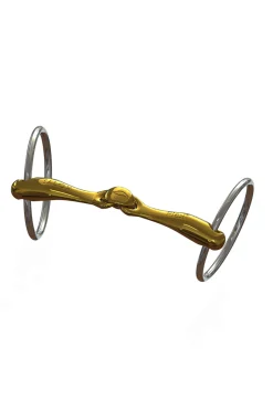 Fashion NS Bits Turtle Tactio + Flex 16mm Loose Ring 55mm Loose Ring Snaffles