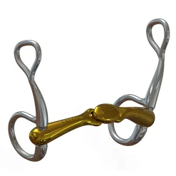 Discount NS Bits Turtle Top with Flex 16mm Baucher B-ring Snaffle|Baucher Bits