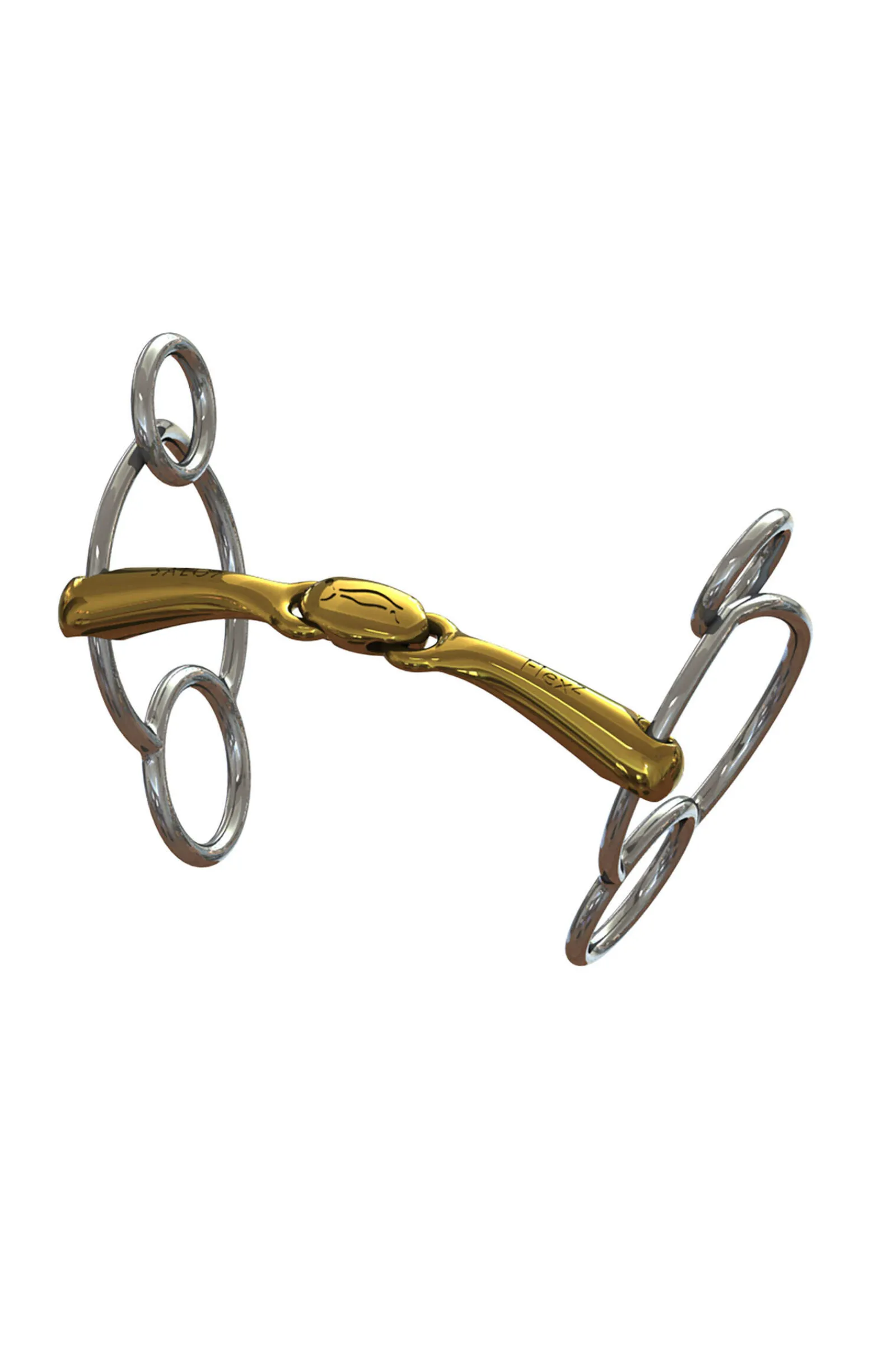 Online NS Bits Turtle Top with Flex 16mm Universal Pelham Bits