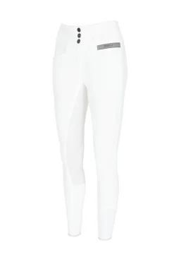 Clearance Candela Grip White Full Seat Breeches for Women Full Seat Breeches