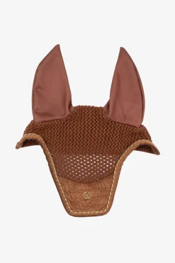 New PS of Sweden Fly Hat Velvet Monogram Ear Bonnets & Fly Veils|Ear Bonnets & Fly Veils
