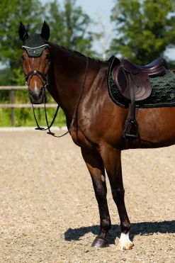 Hot PS of Sweden Saddle Pad Velvet Monogram Jump Pony Saddle Pads|All Purpose & Jumping Saddle Pads