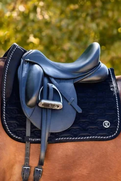 Fashion PS of Sweden Saddle Pad Velvet Monogram Dressage Dressage Saddle Pads