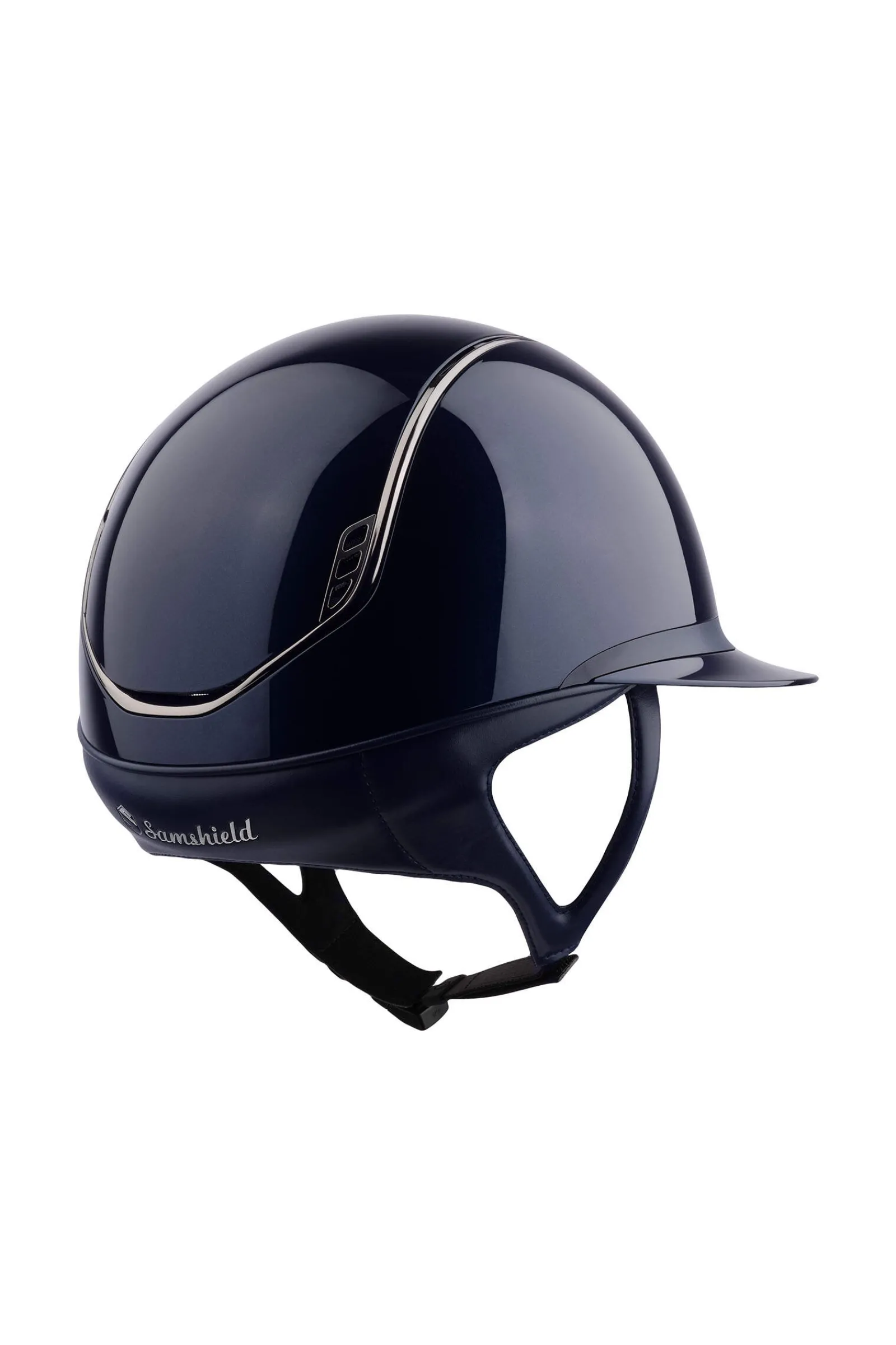 Discount Miss Shield Glossy with Black Chrome 2.0 Riding Hats & Helmets