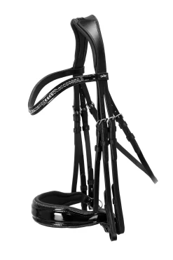 New Schockemöhle Sports Milan Glam Double Bridle Pony Bridles & Halters|Bridles & Nosebands