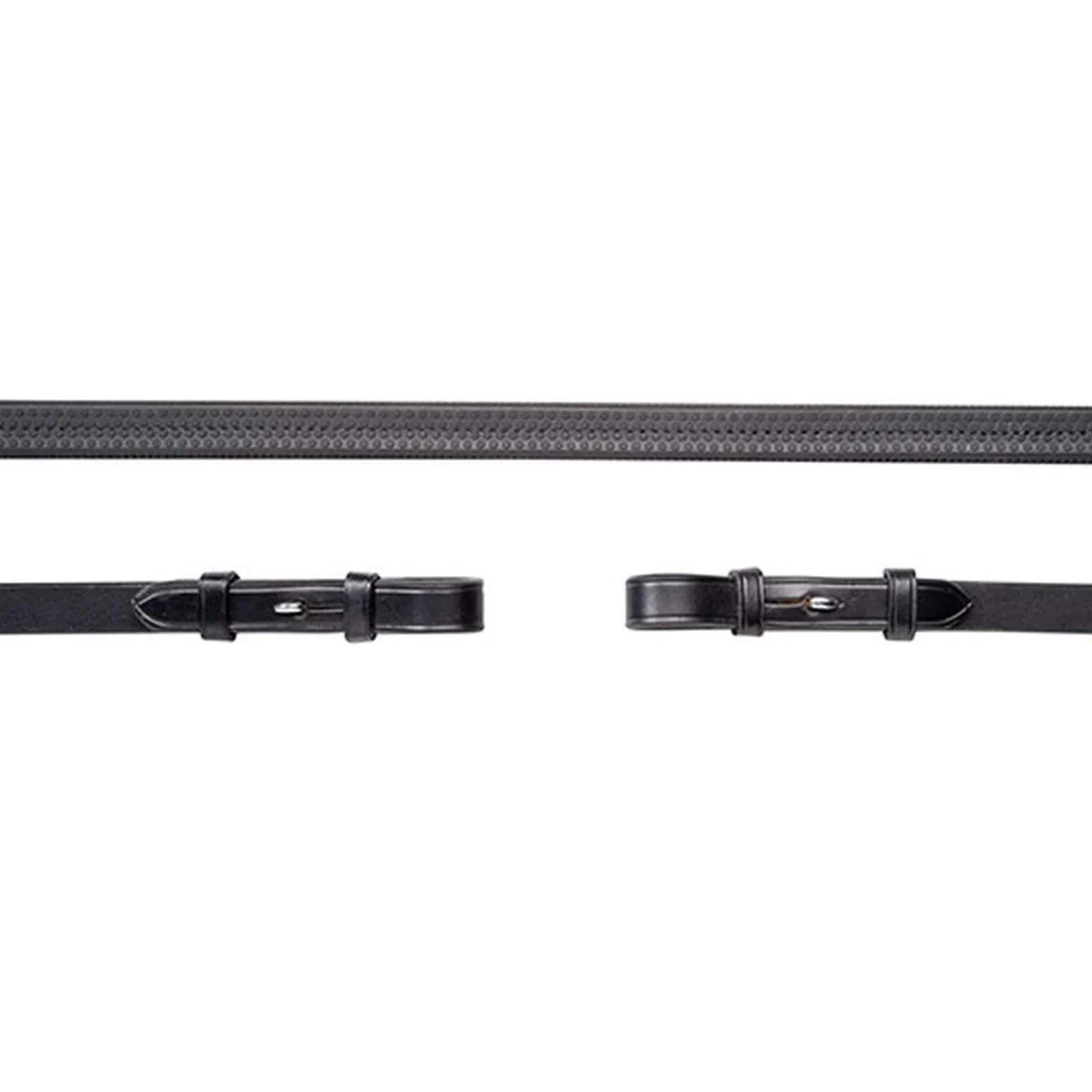 Clearance Schockemöhle Sports Rubber reins, hook & stud, Reins Basic Reins