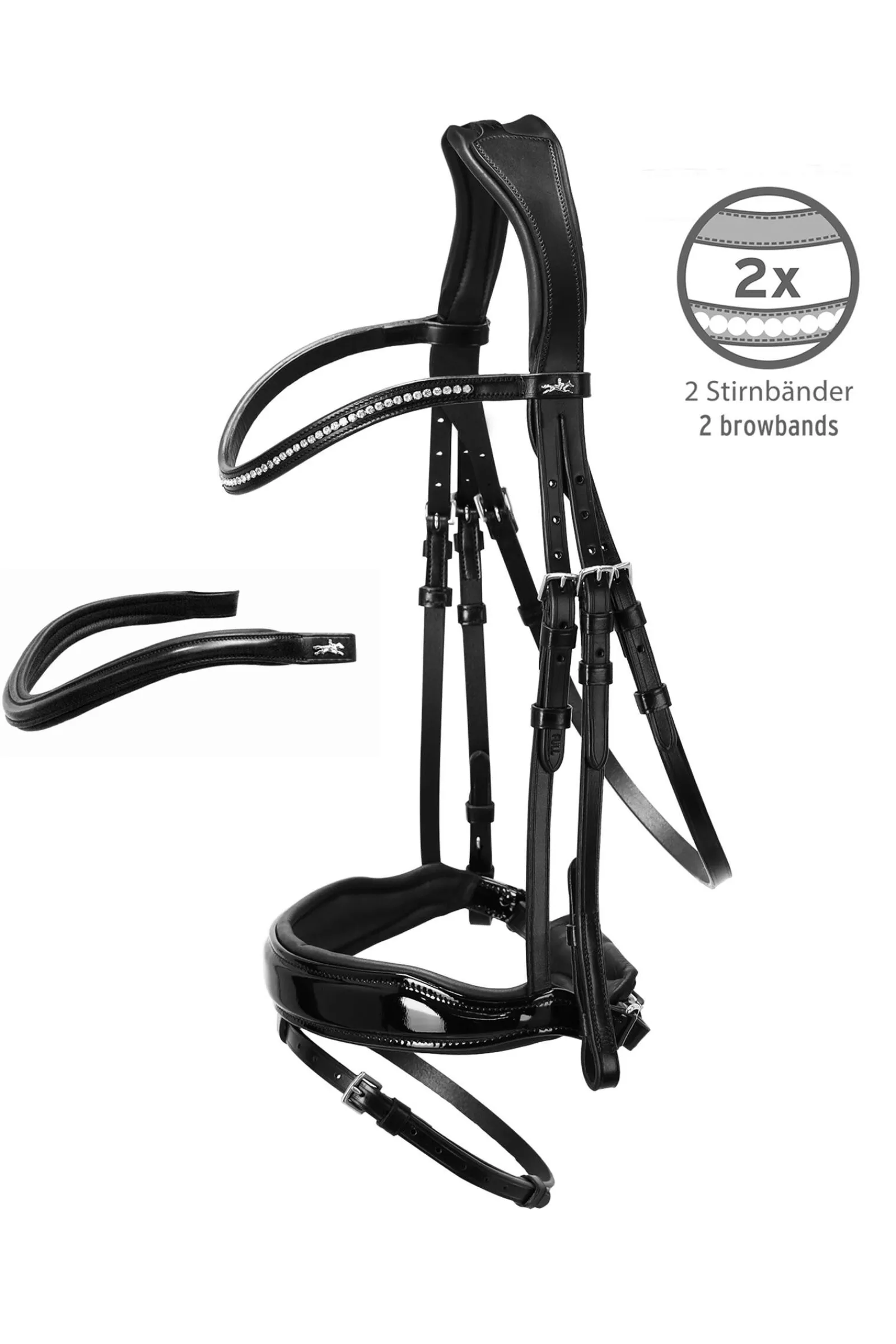 Outlet Schockemöhle Sports Stanford Bridle Pony Bridles & Halters|Bridles & Nosebands