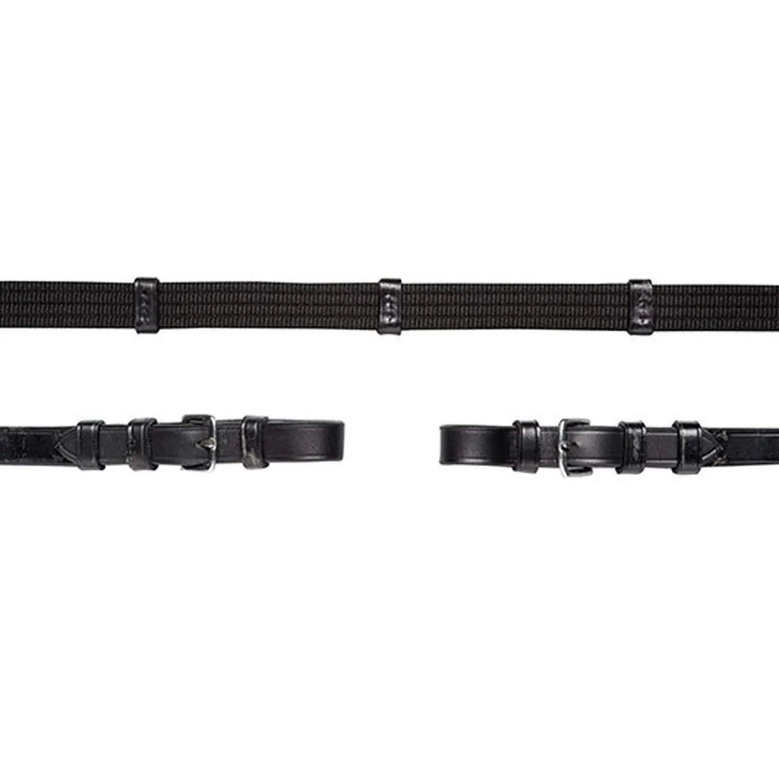 Discount Schockemöhle Sports Web reins with buckles, 5stops,martingale stopper Reins