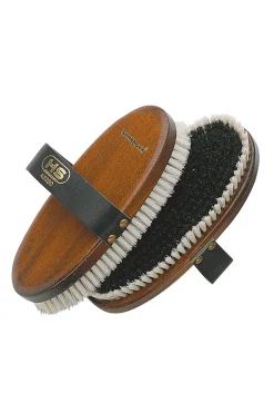 Fashion Black perlon, white surround Brushes & Curry Combs