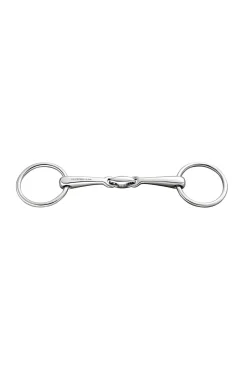 Fashion Bradoon dbl. Jointed Snaffle, St. St. 14mm Bradoon Bits