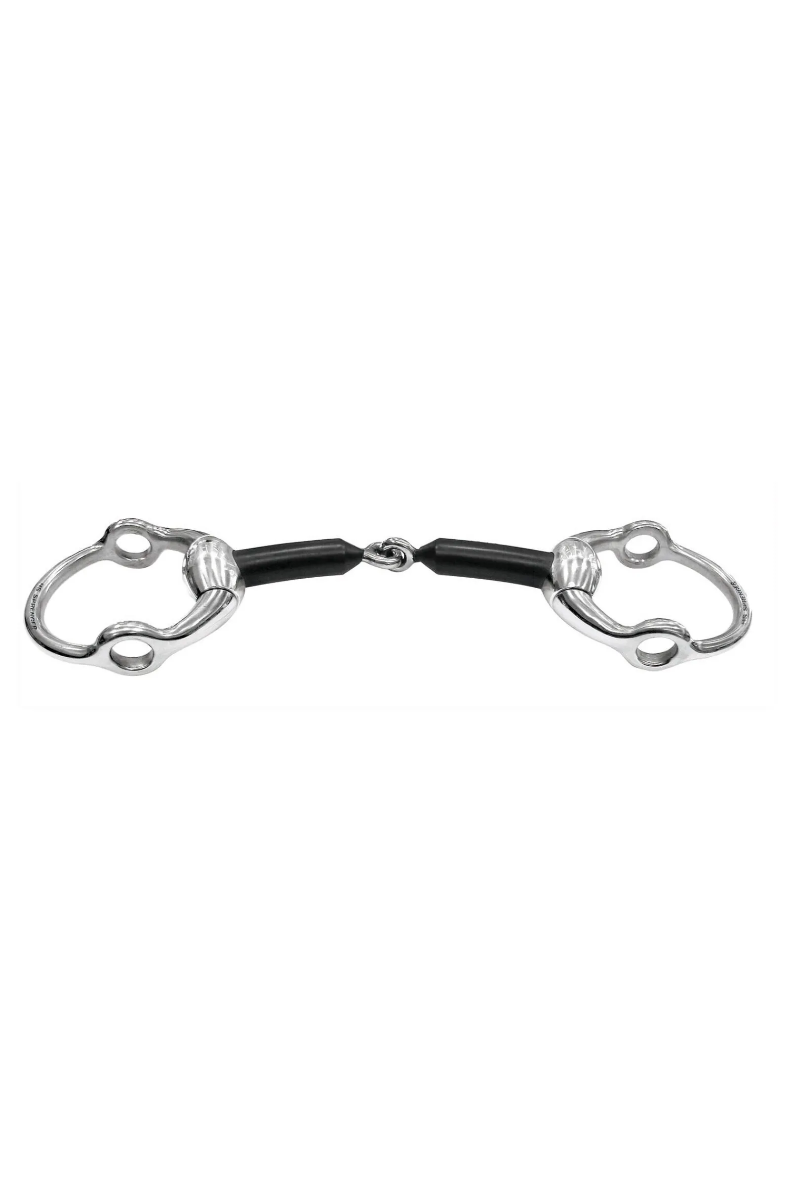 New Eggbutt Gag Bit Hard Carbon Single Jointed16mm Eggbutt Snaffles Bits