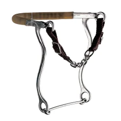 Sale Hackamore with curb chain and st.st. Cheeks, 31cm Hackamores|Bridles & Nosebands