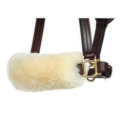 Best HS Lambskin hook and loop fastener cover for Kombi-Hackamore Bit Accessories