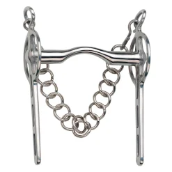 Outlet Liverpool driving bit with Mullen Mouthpiece 2 slots, Stainless steel Racing Bits