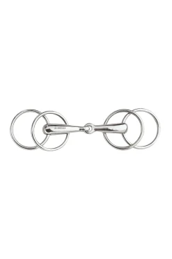 Online Loose Ring snaffle with 4 rings, Stainless steel Racing Bits|Other Bits
