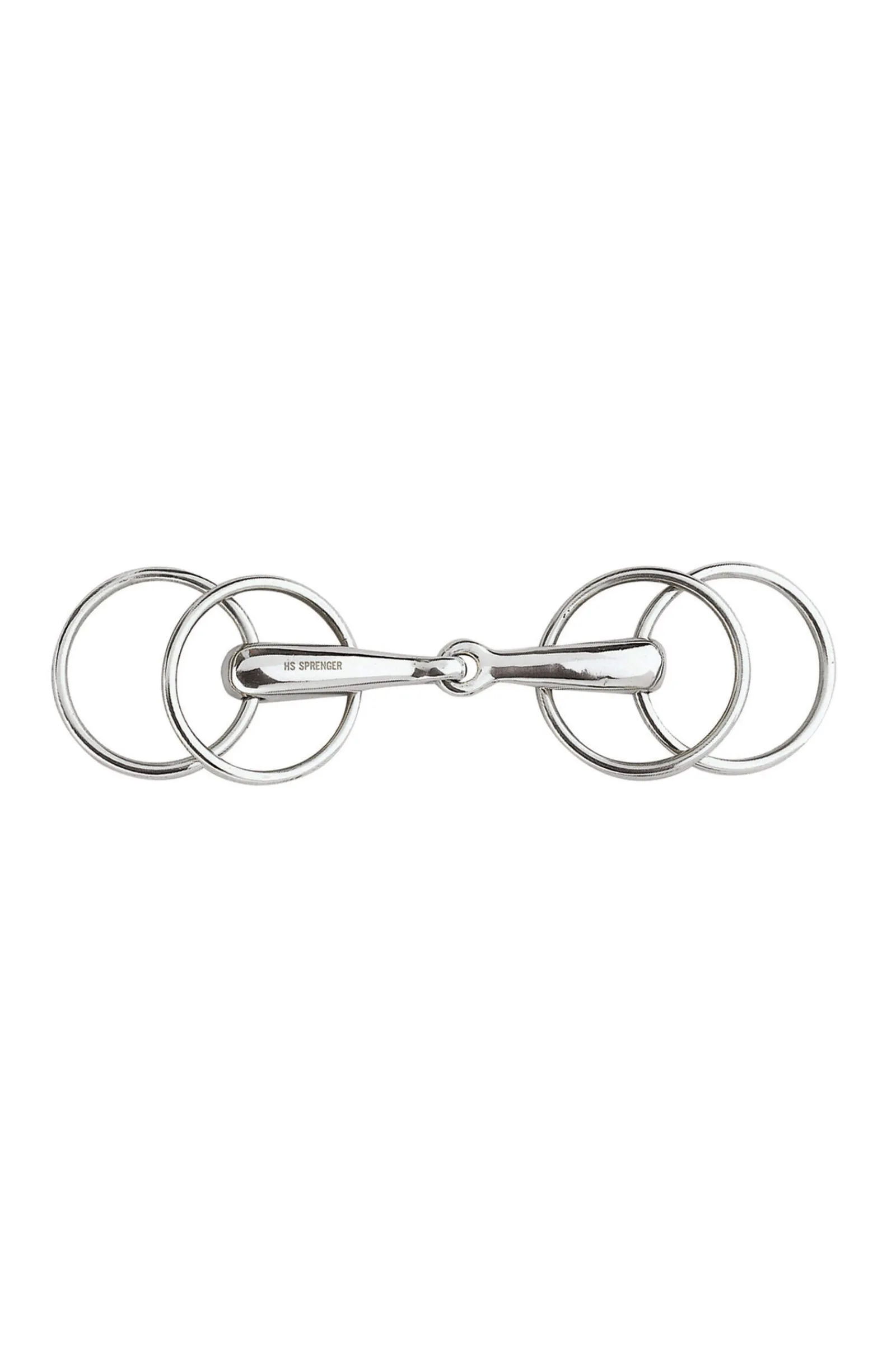 Online Loose Ring snaffle with 4 rings, Stainless steel Racing Bits|Other Bits
