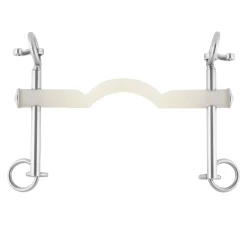 Clearance Nathe Weymouth 15mm w/ Port, Short Cheeks (lower cheek 5,5cm) Weymouth Bits