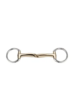 Best Novocontact Eggbutt Bradoon 14mm Single Jointed Sensogan D-Shaped Rings Eggbutt Snaffles Bits