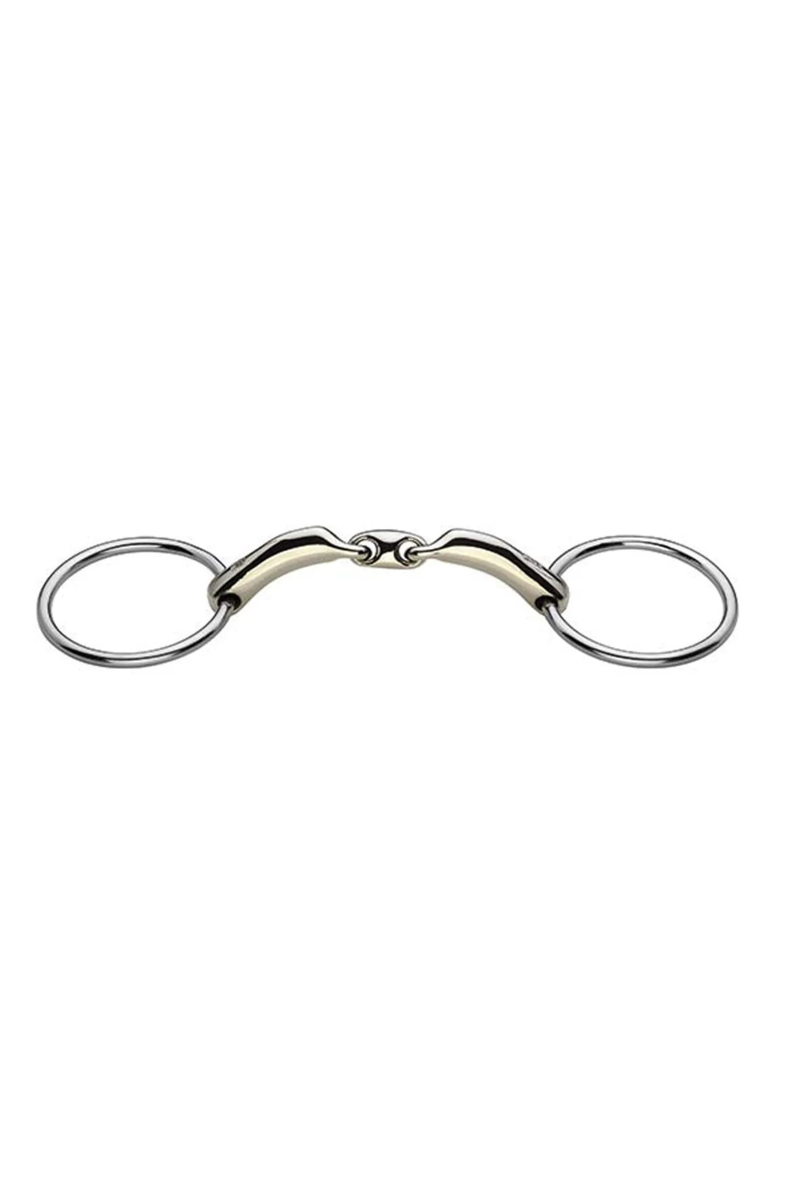 Discount Novocontact Loose RG Snaff Dbl.J.Sensogan 16mm Loose Ring Snaffles
