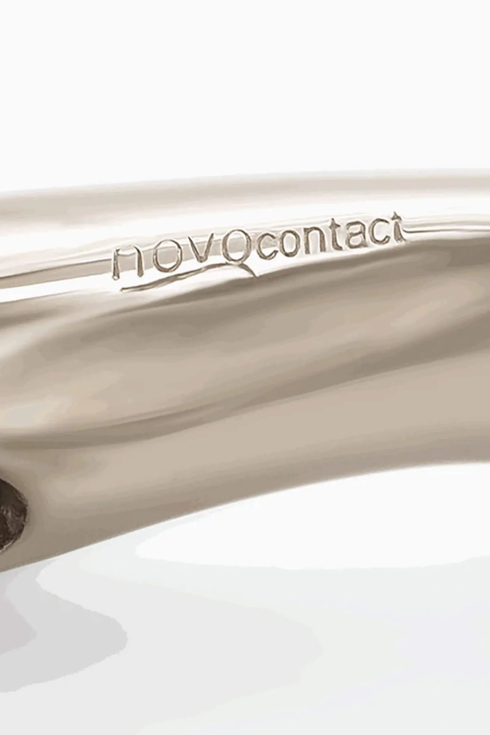 Clearance Novocontact Olivehead Bit, Double Jointed D-ring Snaffle