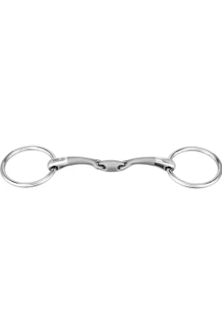Best Satinox Double Jointed Bradoon, 12mm Bradoon Bits