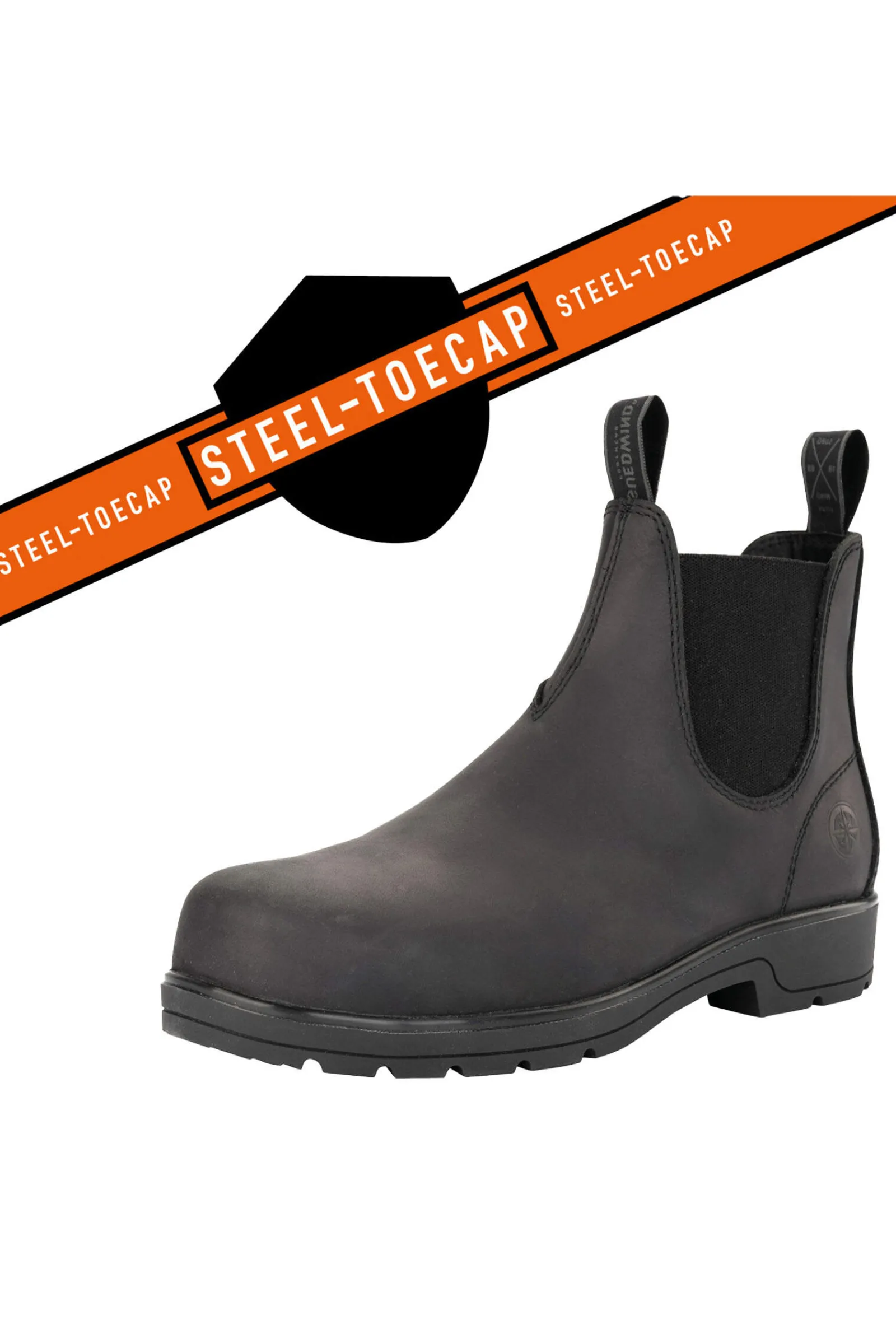 Clearance Suedwind Footwear 1888 Steel Toe Chelsea Work Boots Yard Boots
