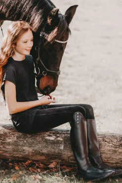 Sale Suedwind Footwear Nova Kids Fun Glitter Tall Riding Boots, Children Kids Kids Riding Boots|Kids' Riding Boots