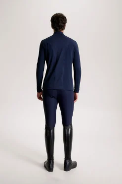 New Tommy Hilfiger Equestrian 1/4 Zip Men Riding Shirts