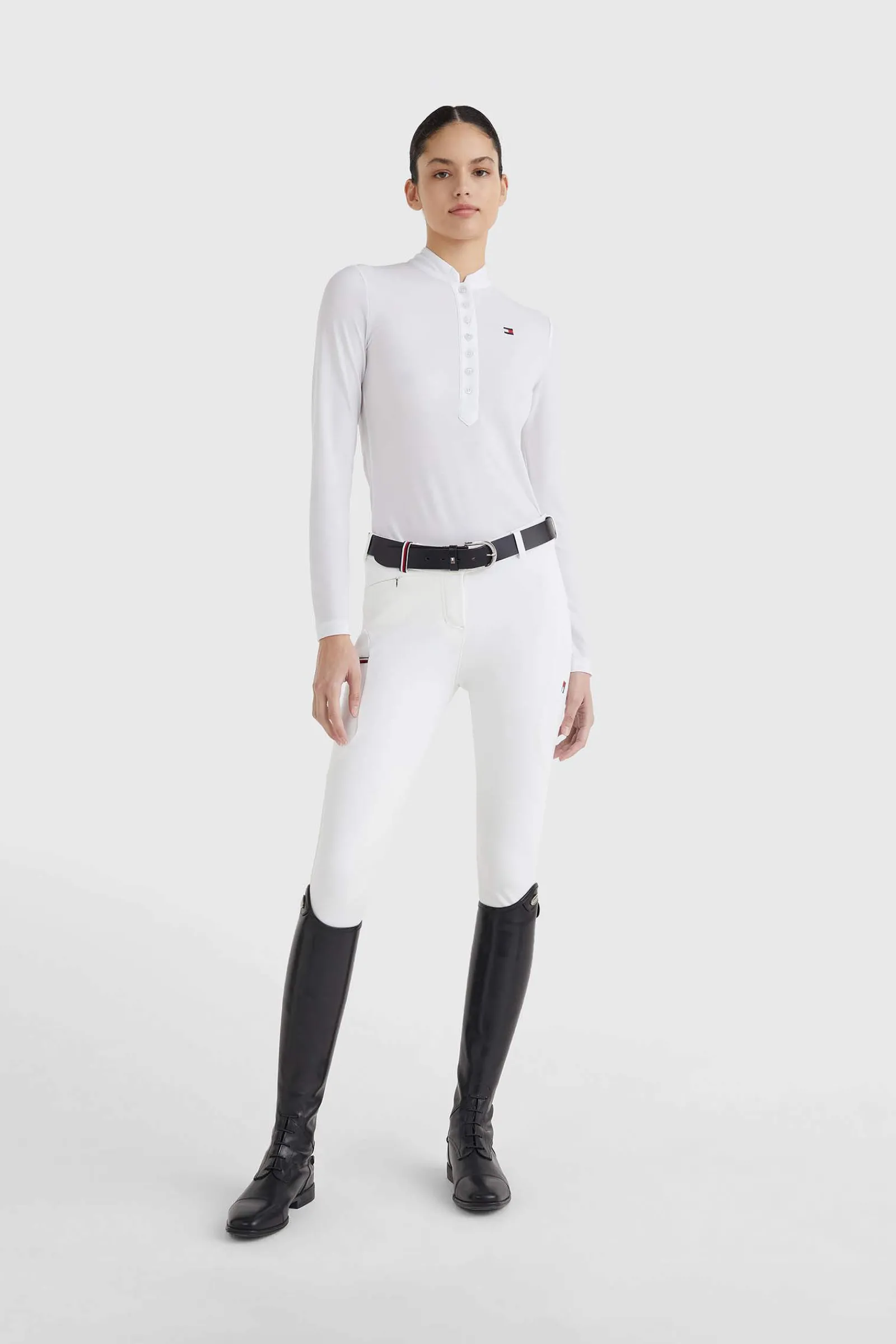 New Tommy Hilfiger Equestrian Women Women Show Clothing|Tops & T-shirts