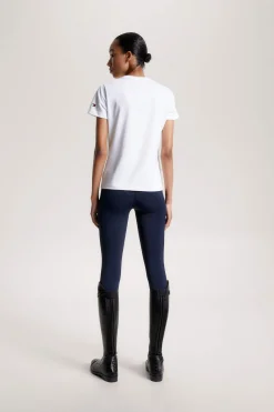 Best Tommy Hilfiger Equestrian Brooklyn Short Sleeve Graphic T-Shirt Women Tops & T-shirts