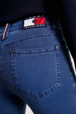Online Tommy Hilfiger Equestrian Queens Denim Full Grip Breeches Full Seat Breeches