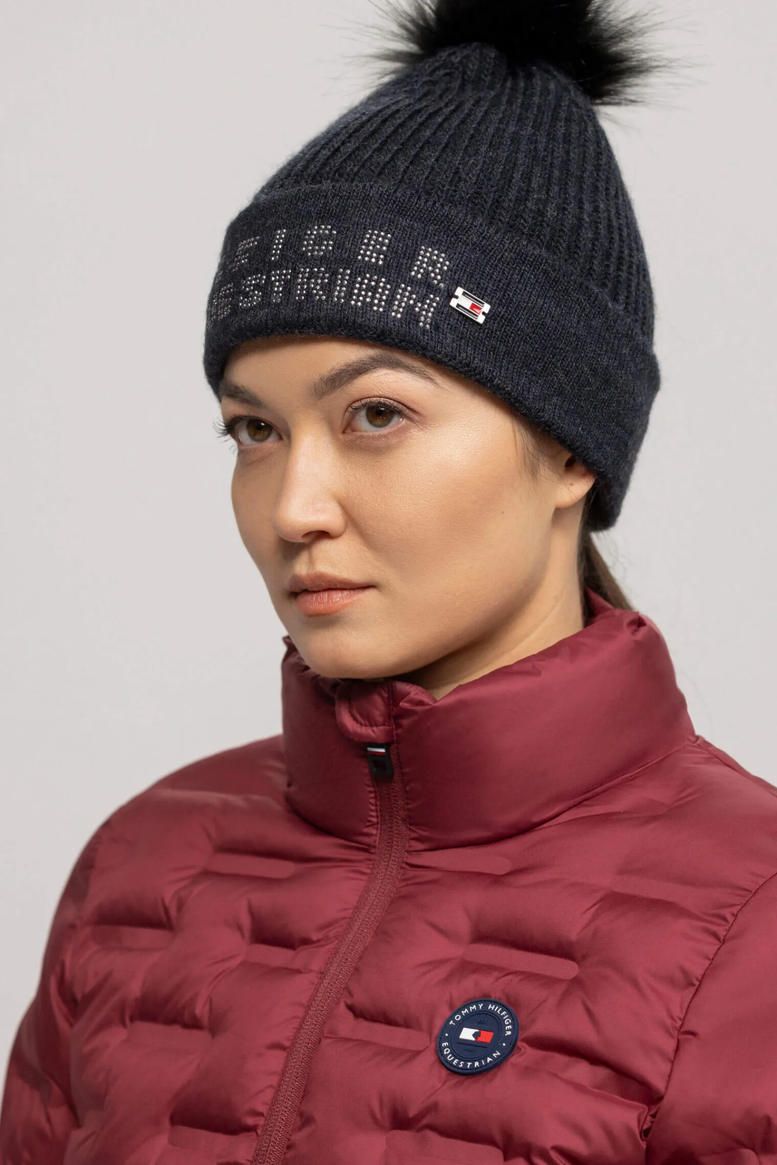 Fashion Tommy Hilfiger Equestrian Ottawa Women´s Pompom Beanie Caps & Headbands