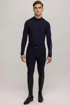Hot Tommy Hilfiger Equestrian Phoenix Men´s High Neck Longsleeved Shirt Riding Shirts