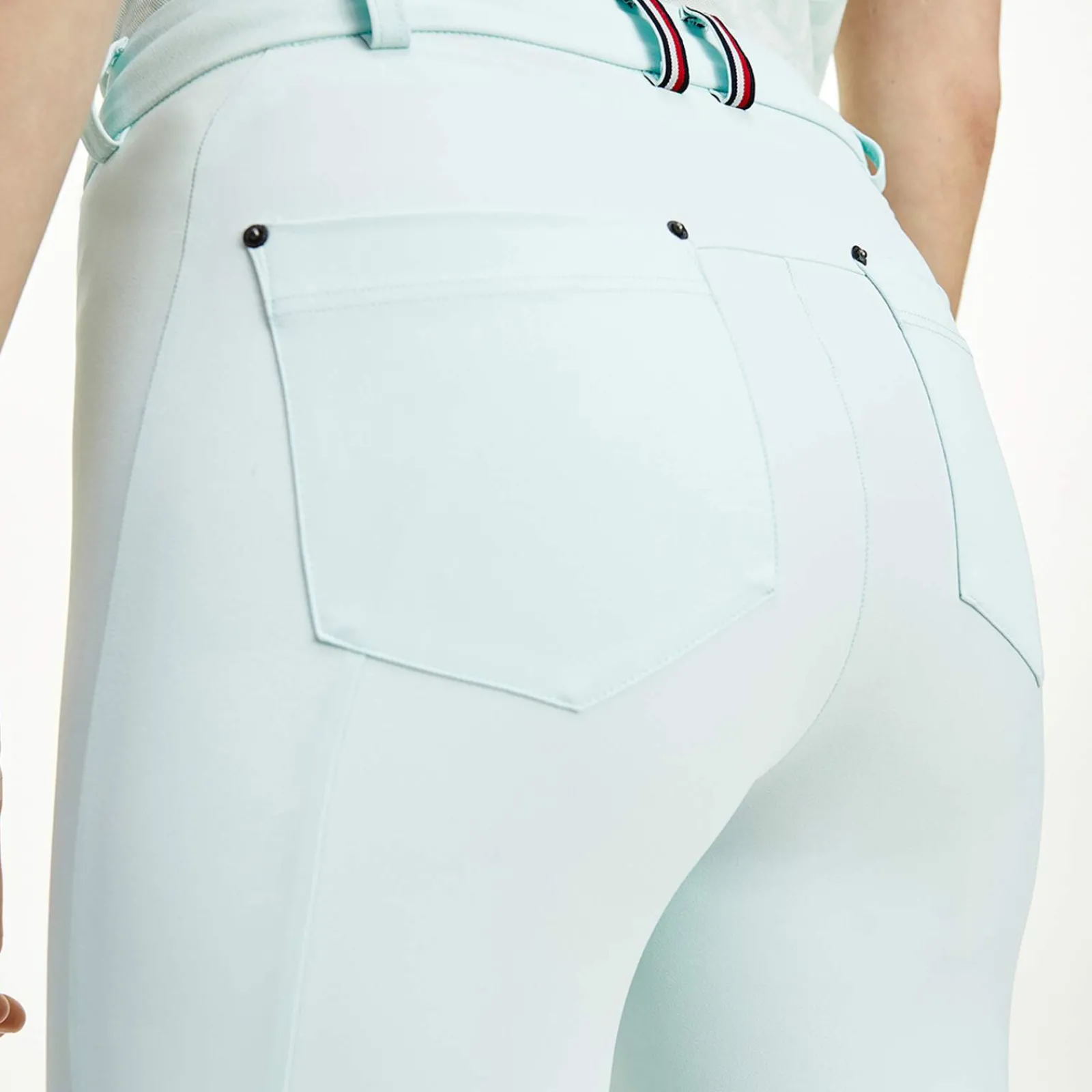 Clearance Tommy Hilfiger Equestrian Style Women Knee Patch Breeches