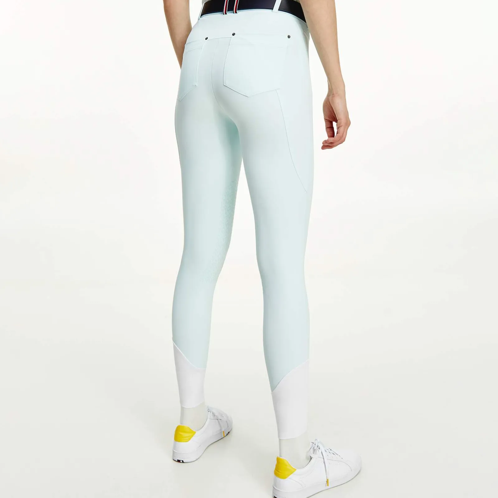 Clearance Tommy Hilfiger Equestrian Style Women Knee Patch Breeches